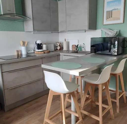 Front De Mer-le Cocon Du Dragon-classe 3 Etoiles Apartman Calais