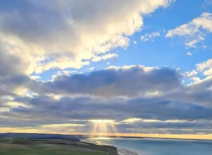 公寓 Front De Mer-le Cocon Du Dragon-classe 3 Etoiles 加来